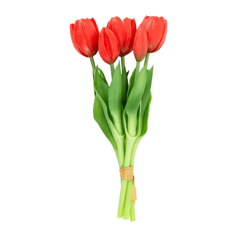 Tulip 3 Flower 2 Buds 25cm