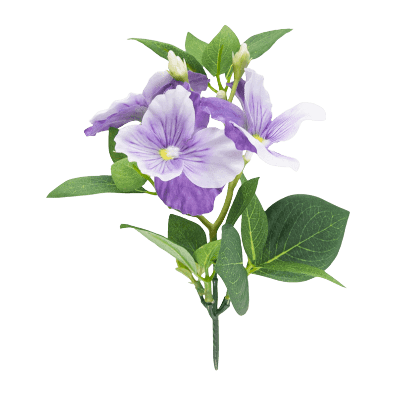 Pansy Flower With 3 Flowers