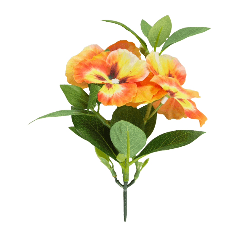 Pansy Flower With 3 Flowers