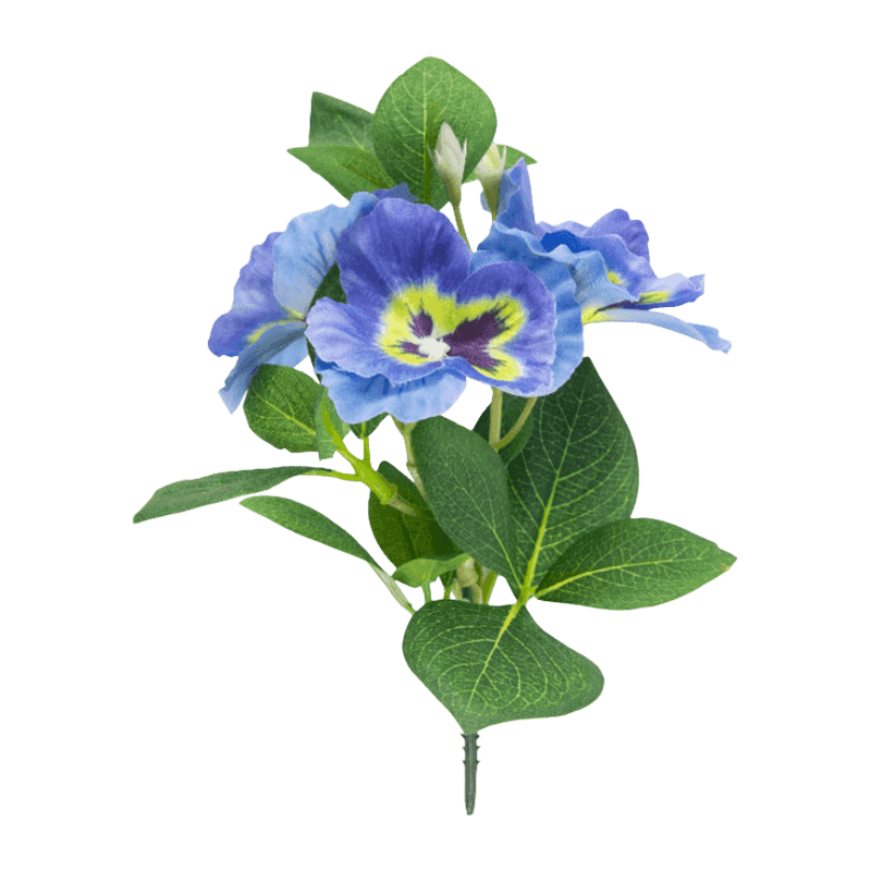 Pansy Flower With 3 Flowers