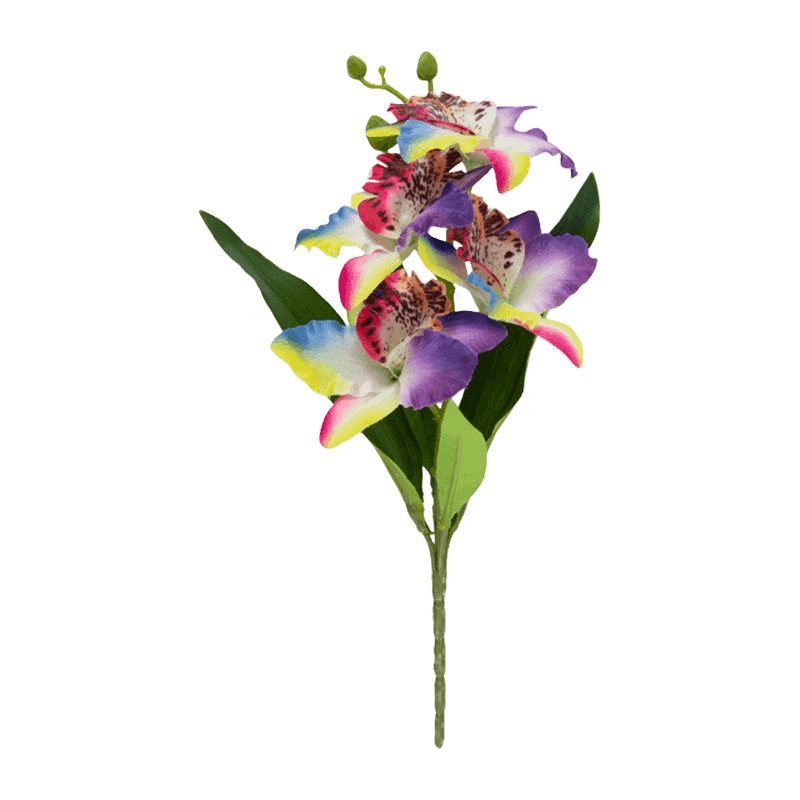Artificial Orchid With 4 Flowers