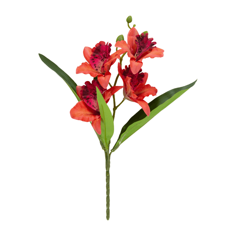 Artificial Orchid With 4 Flowers