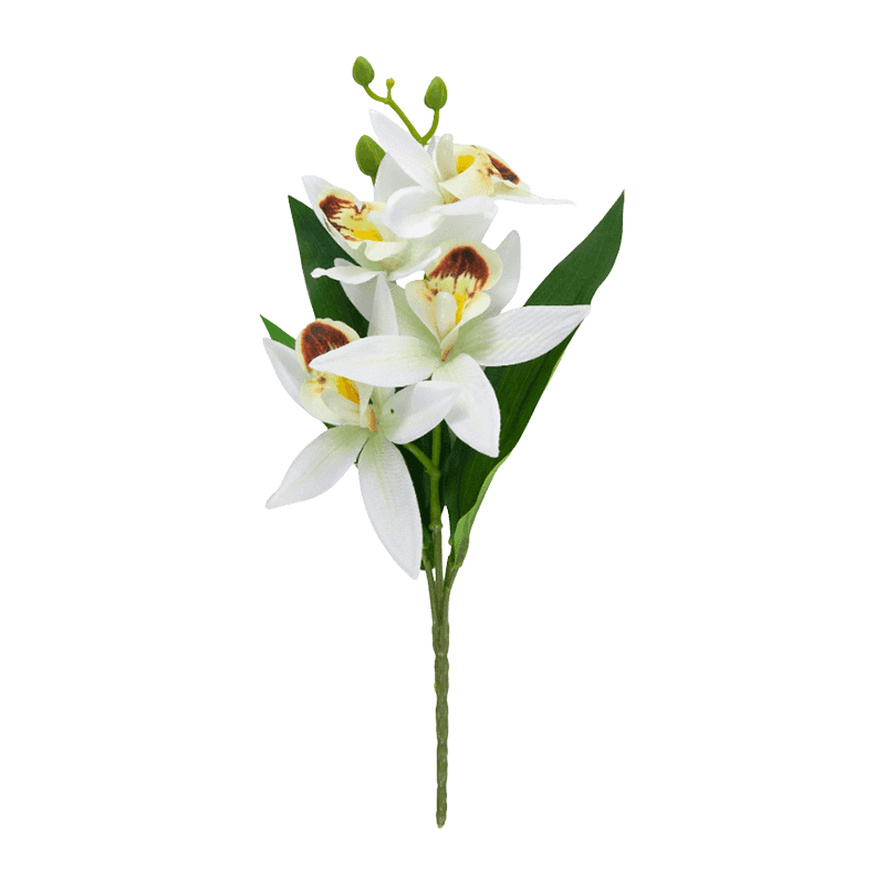 Artificial Orchid With 4 Flowers