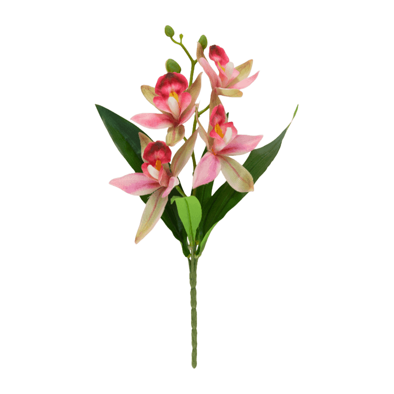 Artificial Orchid With 4 Flowers
