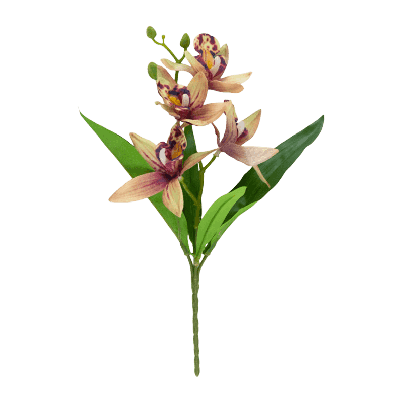 Artificial Orchid With 4 Flowers