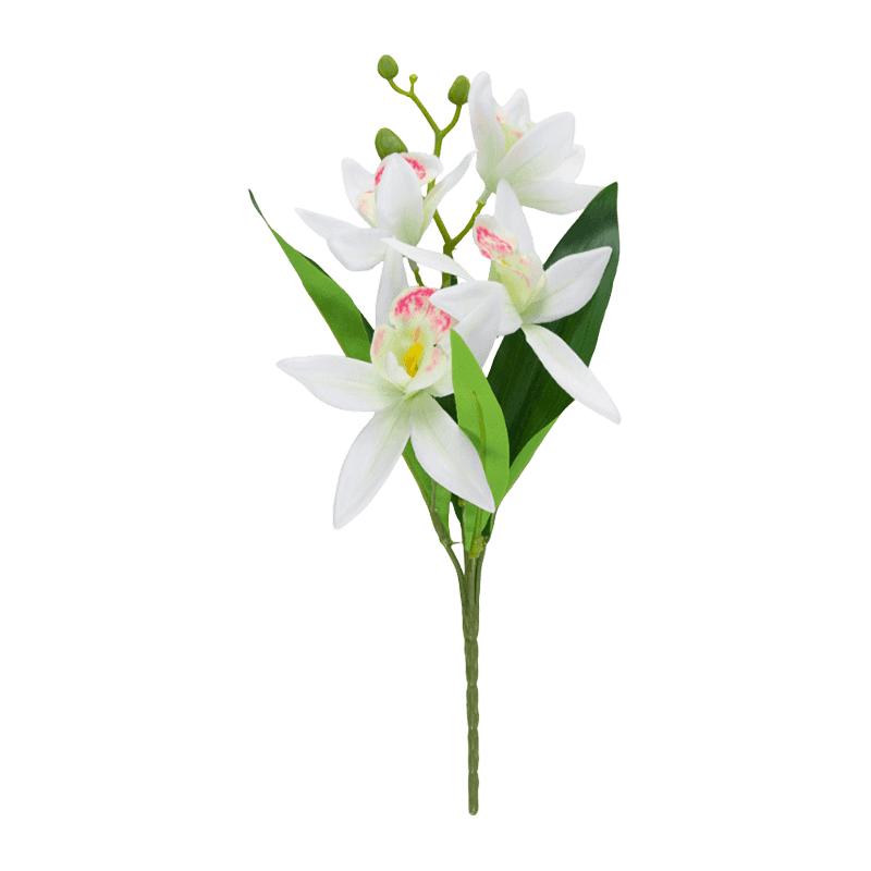 Artificial Orchid With 4 Flowers
