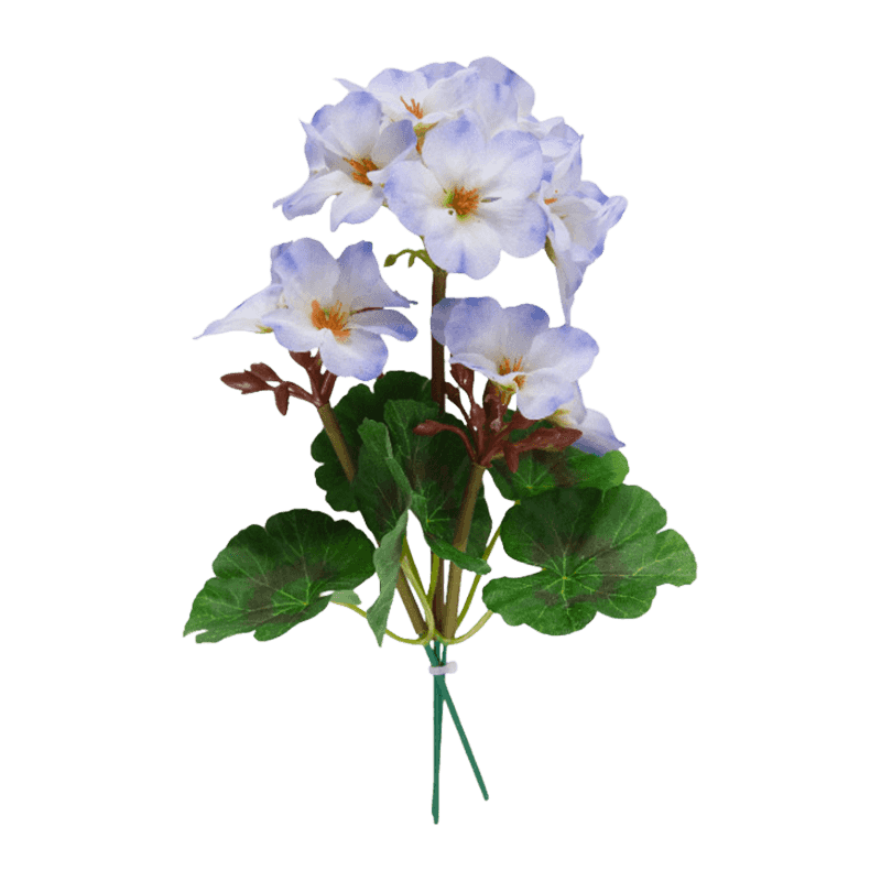 Artificial Begonia Pick Bouquet