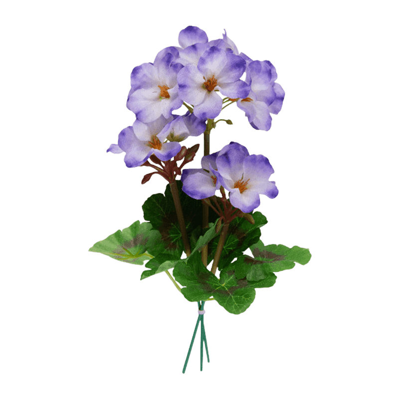 Artificial Begonia Pick Bouquet