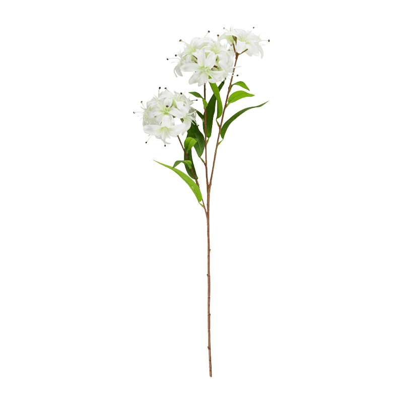 Artificial Single Lily 67cm