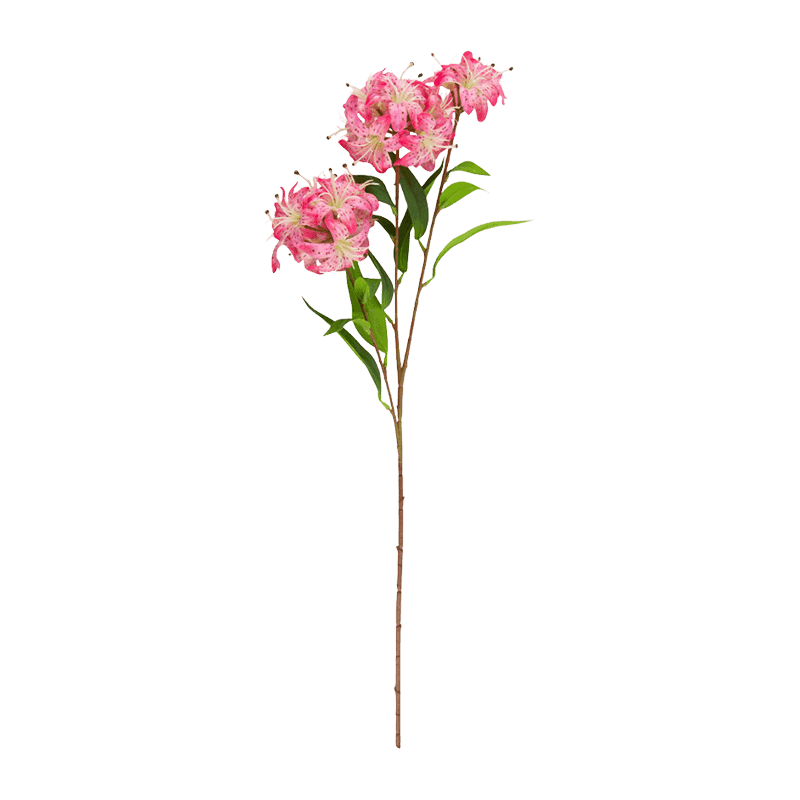 Artificial Single Lily 67cm