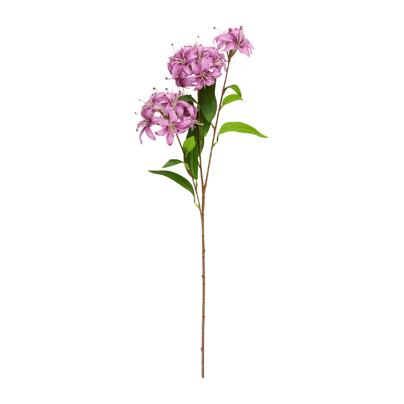 Artificial Single Lily 67cm