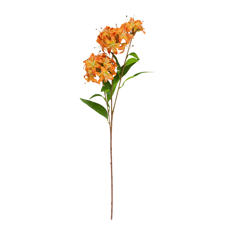 Artificial Single Lily 67cm