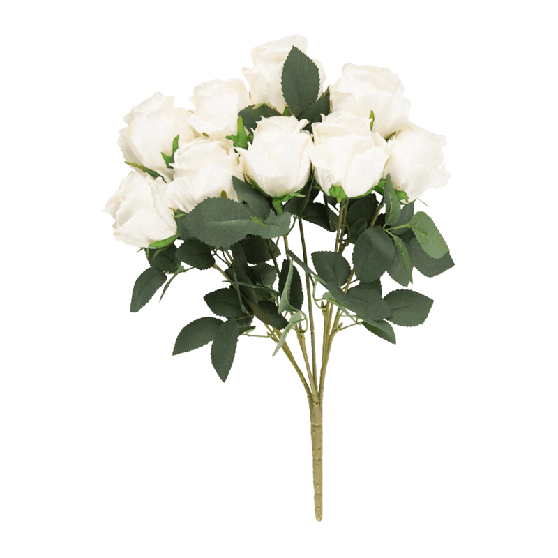 Artificial Rose Bouquet With 9 Flowers