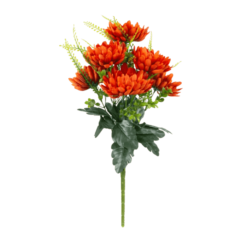 Artificial Chrysanthemums Bush 50cm