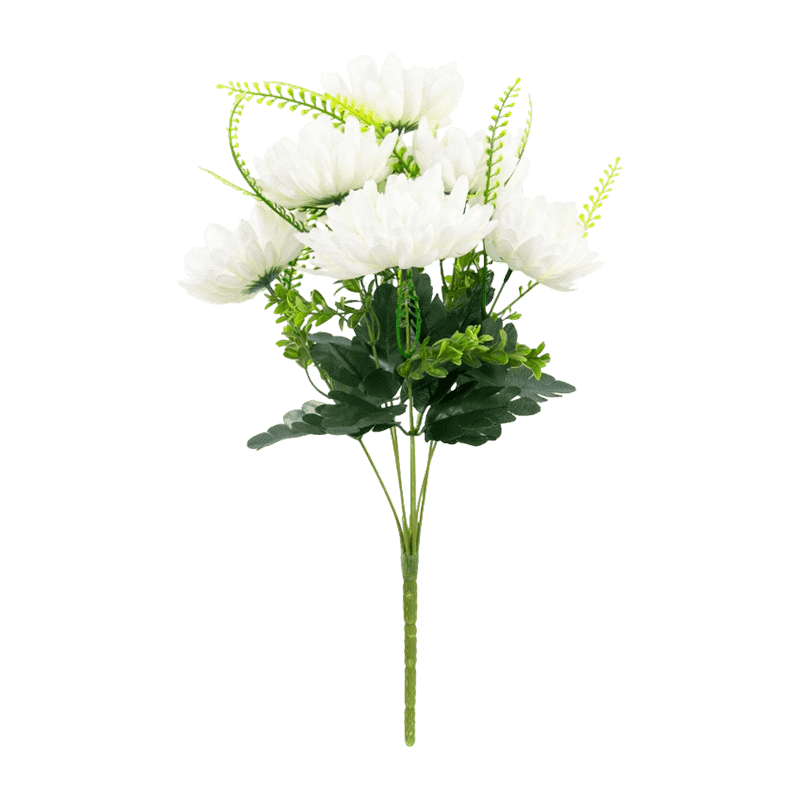 Artificial Chrysanthemums Bush 50cm