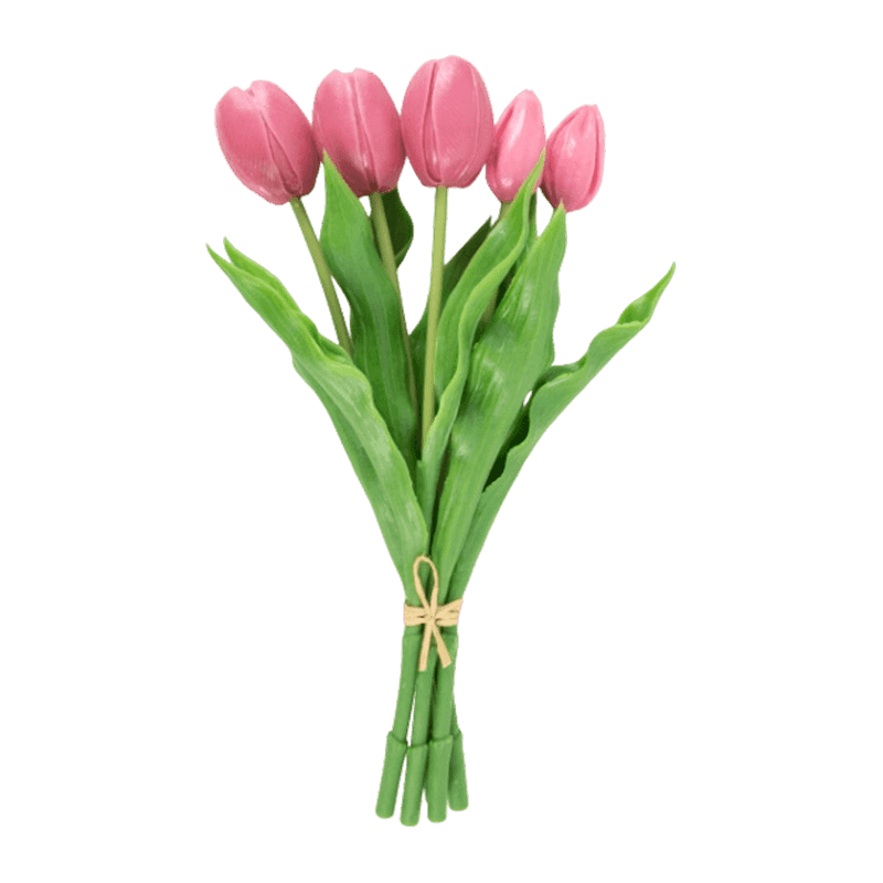 Artificial Tulip Bouquet With 3 Flower 2 Bud