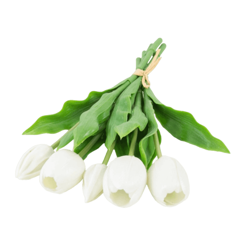 Artificial Tulip Bouquet With 3 Flower 2 Bud