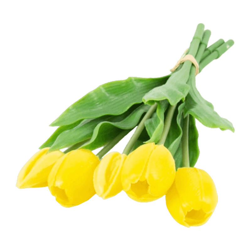 Artificial Tulip Bouquet With 3 Flower 2 Bud