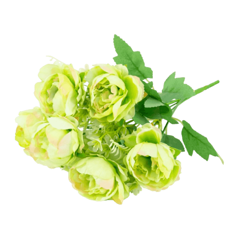 7 Heads Artificial Peony Pick Bouquet
