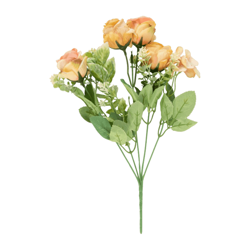 5 Forks Artificial Rose Pick Bouquet