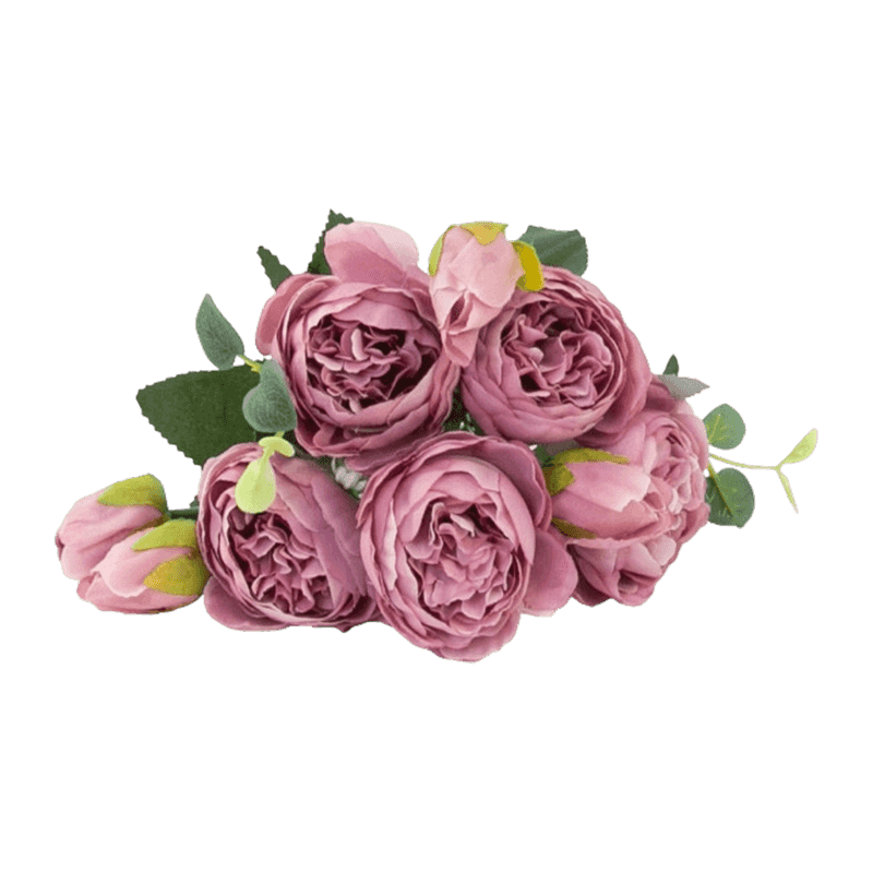 7 Forks Artificial Rose Pick Bouquet