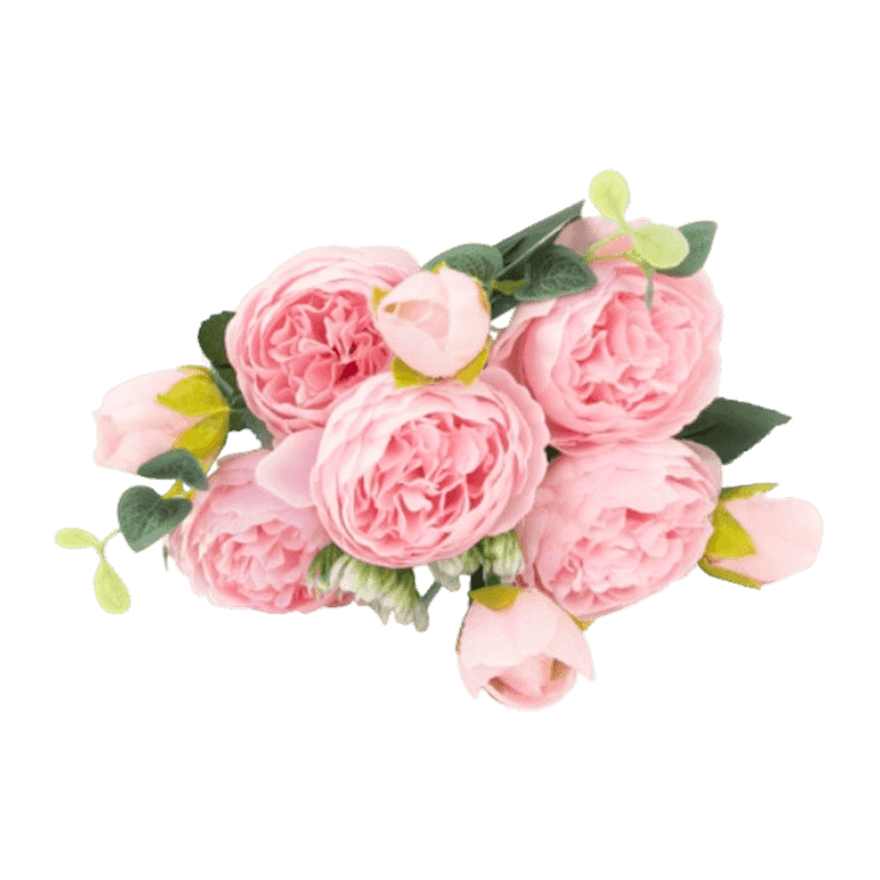 7 Forks Artificial Rose Pick Bouquet