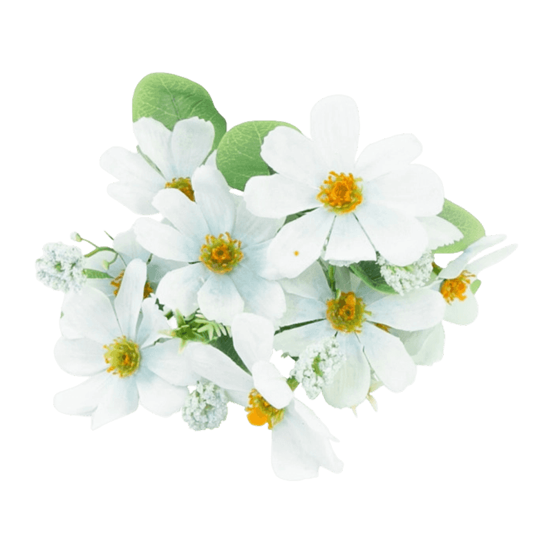 Artificial Daisy Bush With 10 Fowers