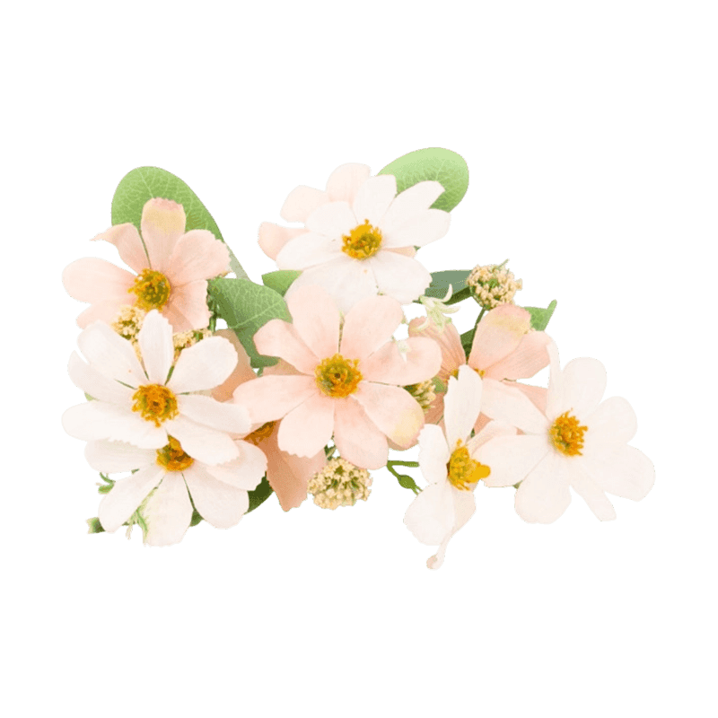 Artificial Daisy Bush With 10 Fowers