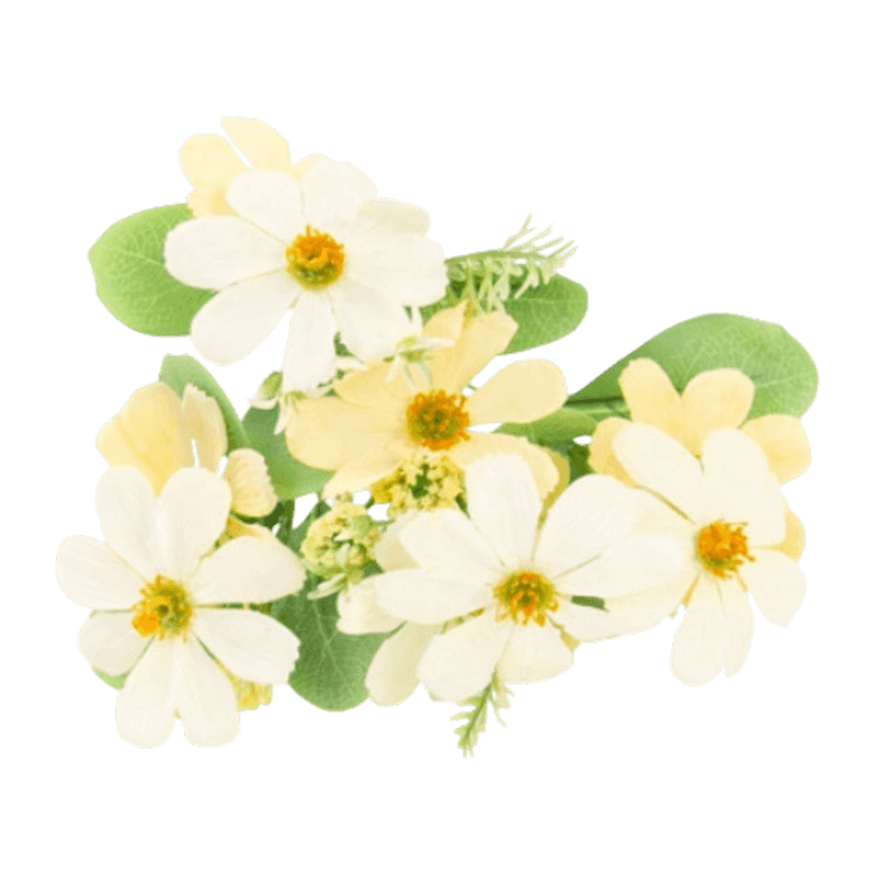 Artificial Daisy Bush With 10 Fowers