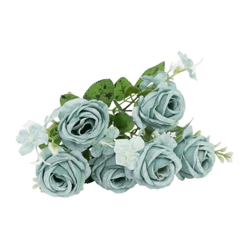 7 Heads Artificial Rose Pick Bouquet