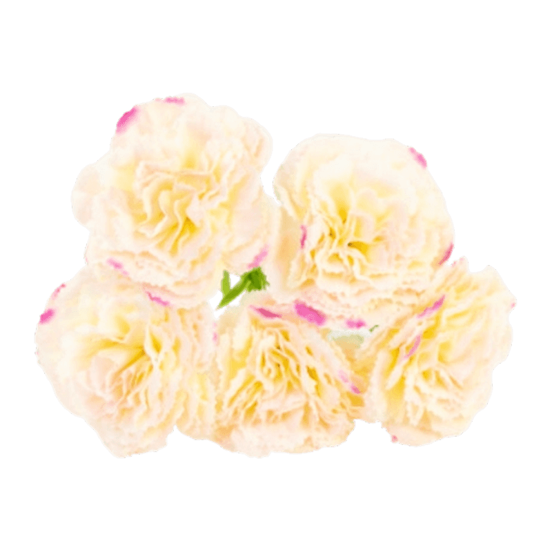 Artificial Carnation Flower Bush