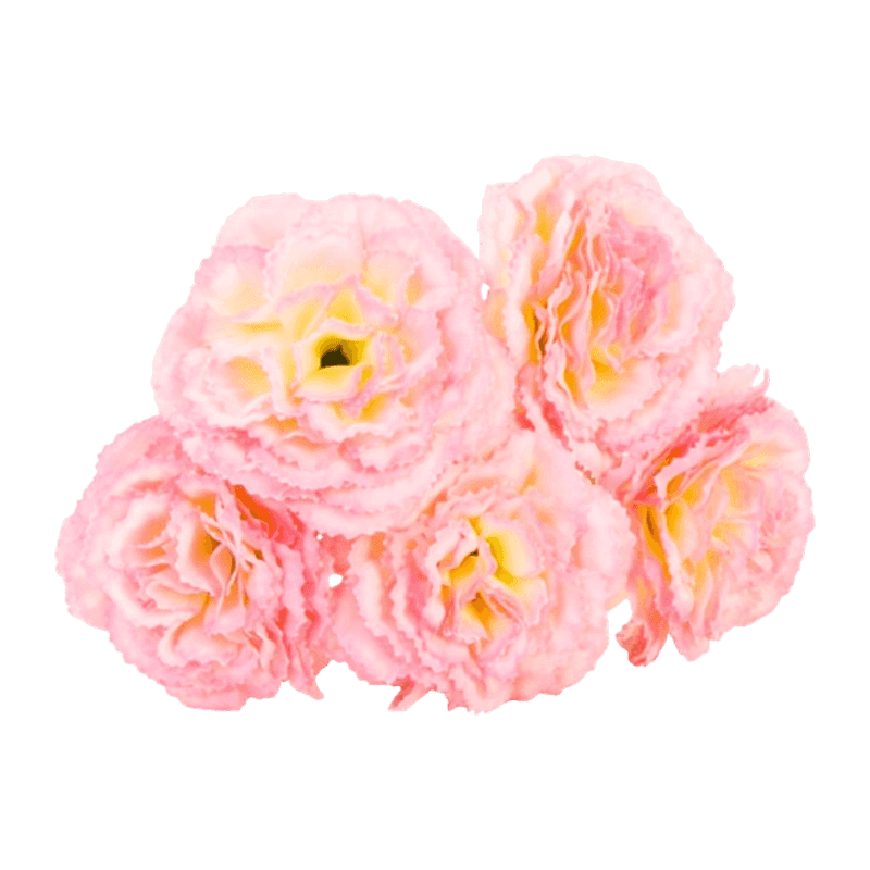 Artificial Carnation Flower Bush