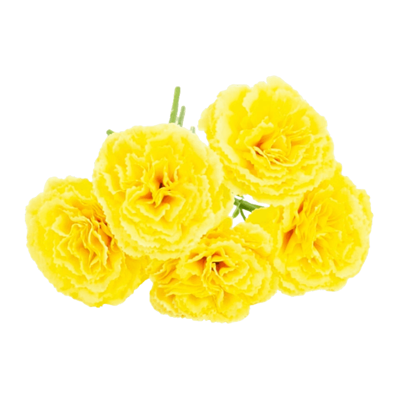 Artificial Carnation Flower Bush