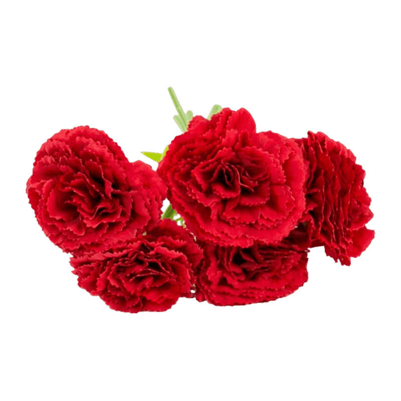 Artificial Carnation Flower Bush