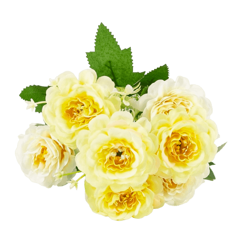 7 Heads Artificial Peony Pick Bouquet