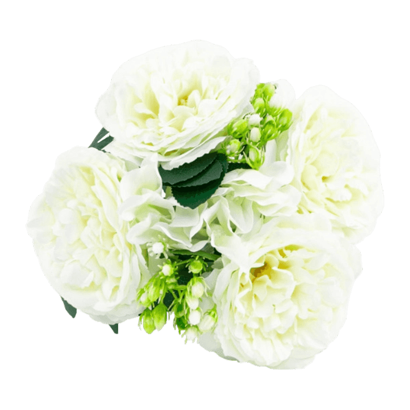 7 Heads Artificial Peony Pick Bouquet