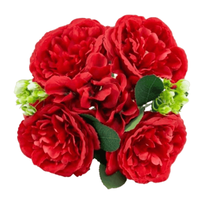7 Heads Artificial Peony Pick Bouquet