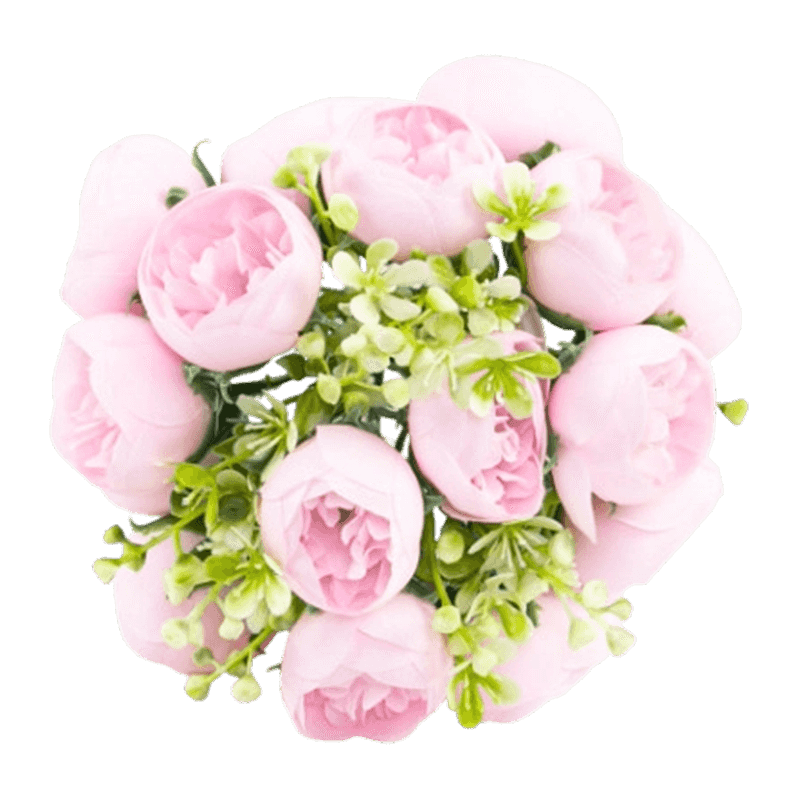 Artificial Peony Pick Bouquet