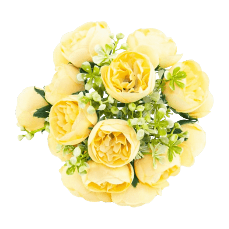 Artificial Peony Pick Bouquet