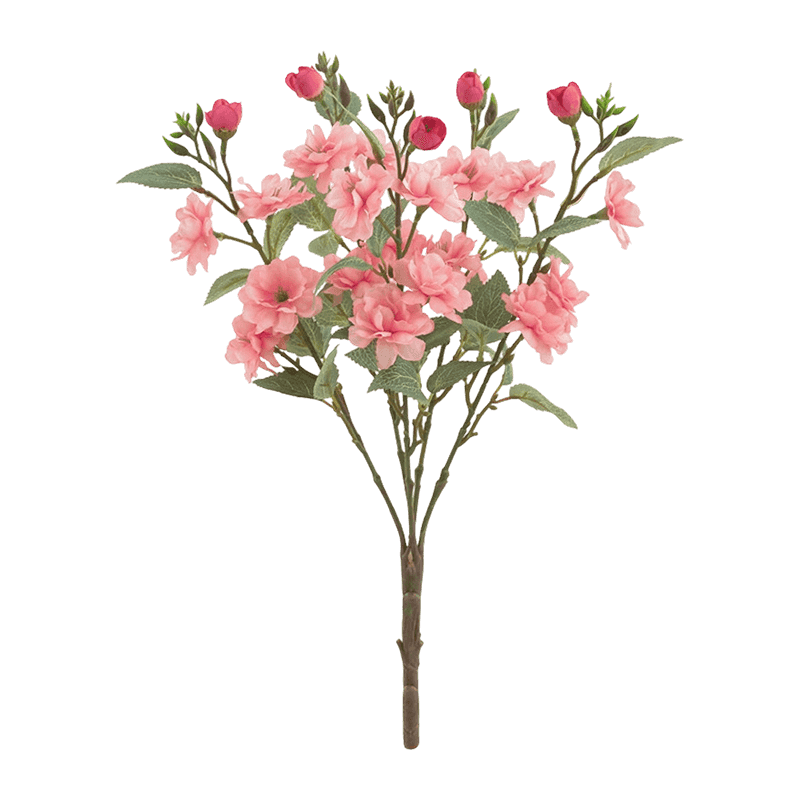 Silk Tall Begonia Branch with Buds