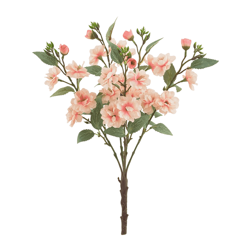 Silk Tall Begonia Branch with Buds