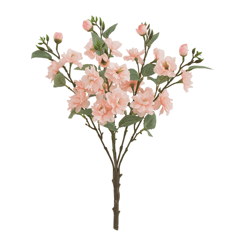 Silk Tall Begonia Branch with Buds