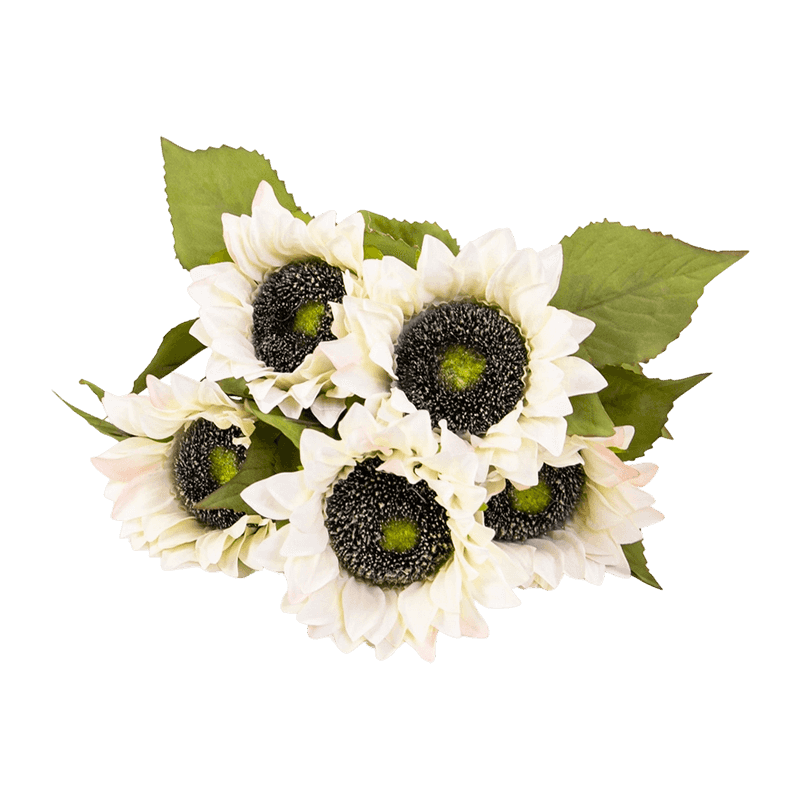 Autumn Sunflower Bush With 5 Flowers