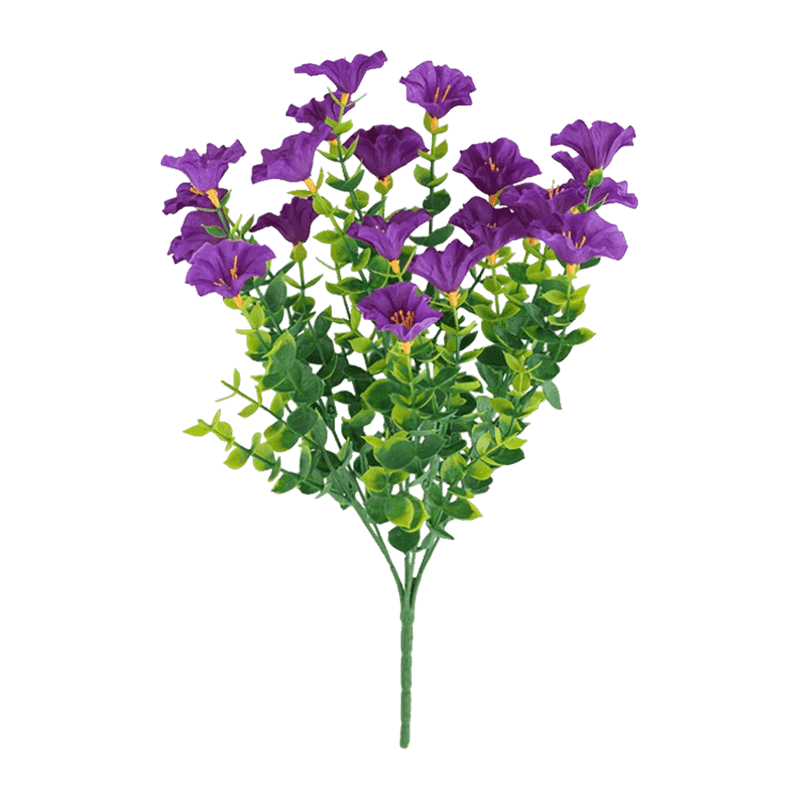 7 Forks Artificial Petunia Pick Bouquet