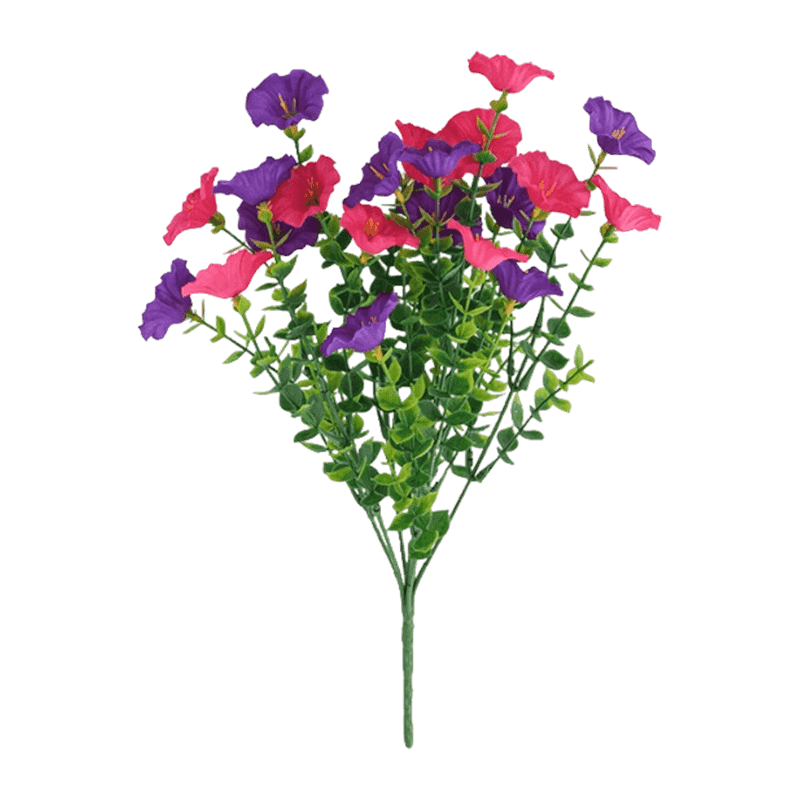 7 Forks Artificial Petunia Pick Bouquet