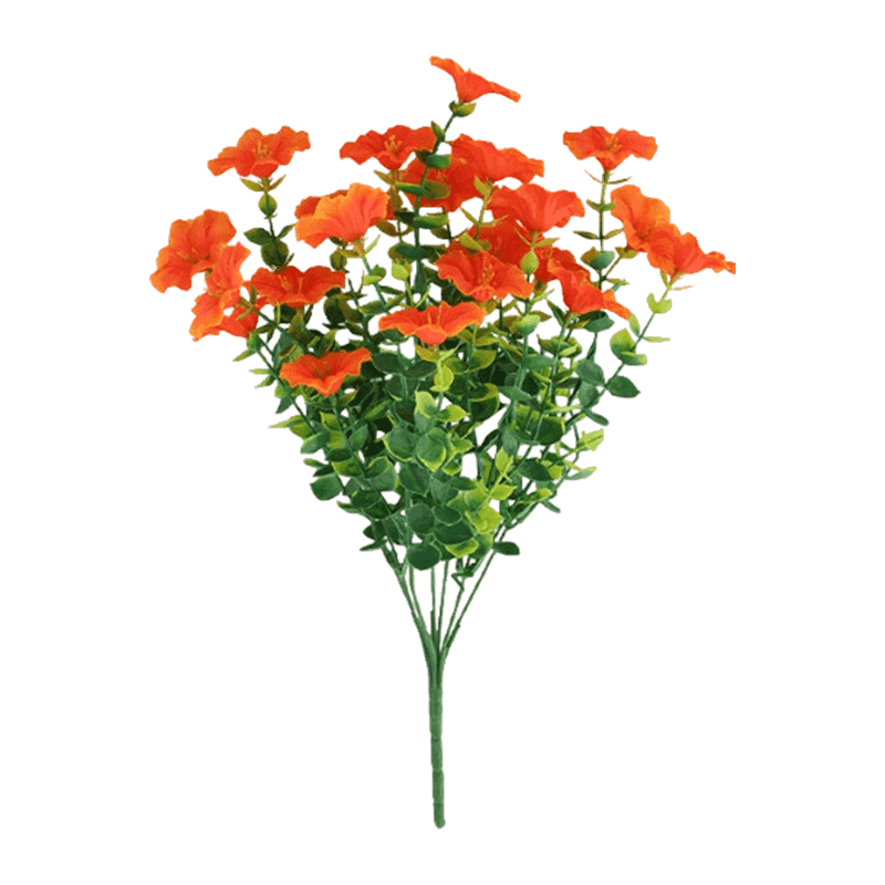 7 Forks Artificial Petunia Pick Bouquet