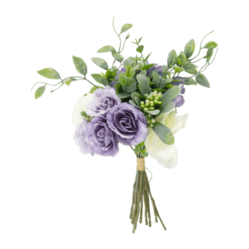 Artificial Rose Hand Tied Bouquet