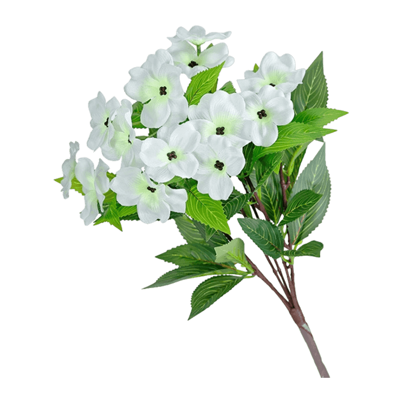 3 Forks Artificial Begonia Bush Flower Bunch