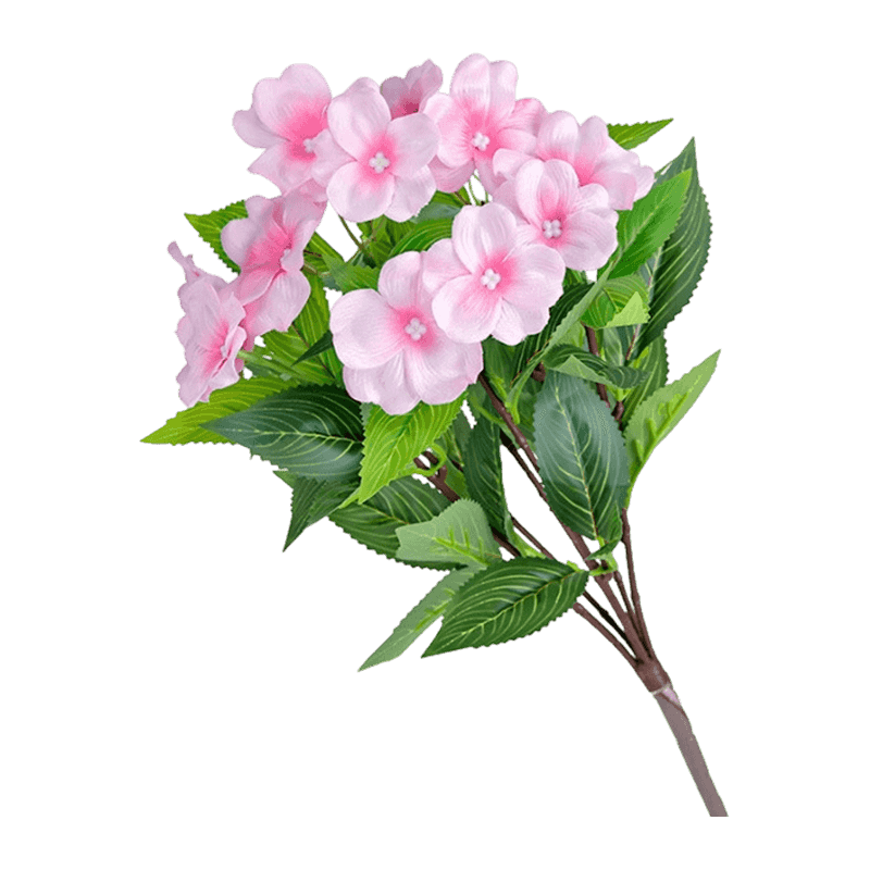 3 Forks Artificial Begonia Bush Flower Bunch