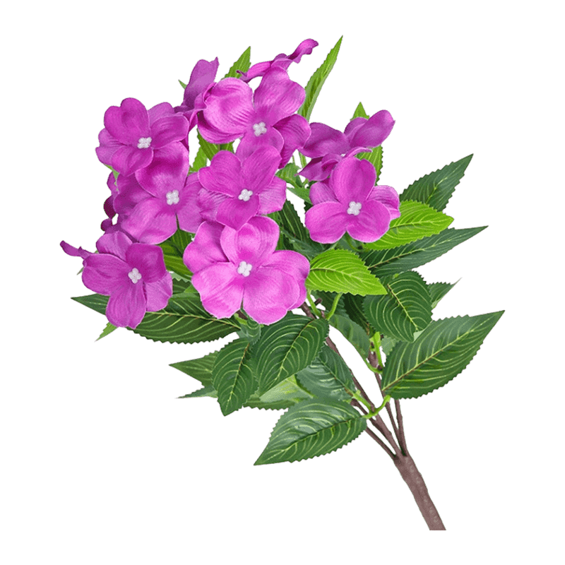 3 Forks Artificial Begonia Bush Flower Bunch